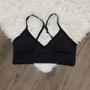 Black Ebb To Street Sports Bra // Lululemon